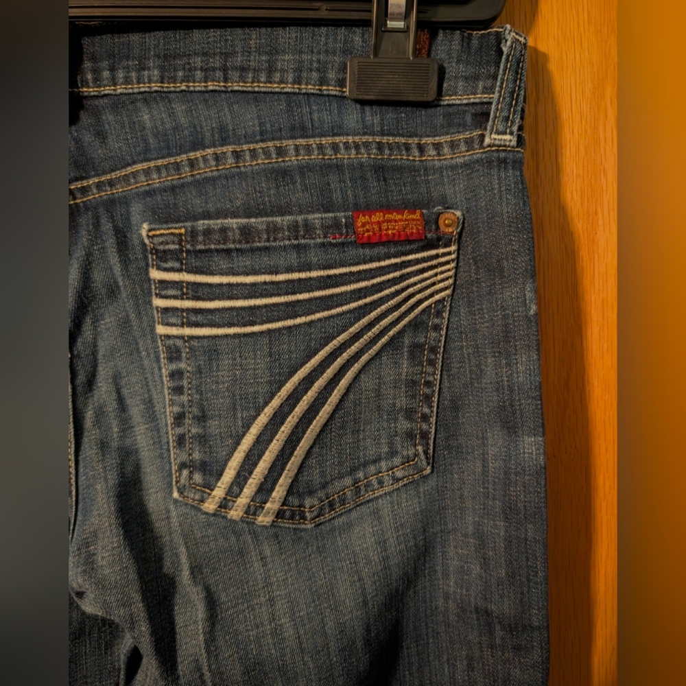 7 For All Man Kind Dojo Jeans. Women's 30.